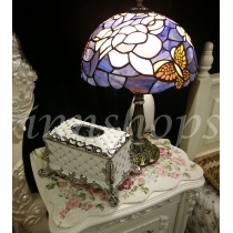 地中海彩玻璃 Tiffany枱燈 30cm大(IS2170)