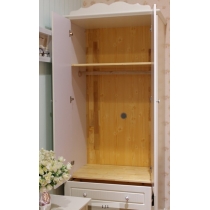 歐陸華麗 實木2門衣櫃 93cm (IS3129)