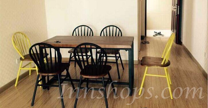 學校傢俱 實木厚身餐枱 書桌可訂造 120cm/130cm/140cm/150cm/160cm/180cm (IS3935)
