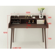 時尚簡約書桌 電腦台 120cm (IS1890)