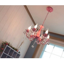 韓國粉紅水吊燈 (IS3045)