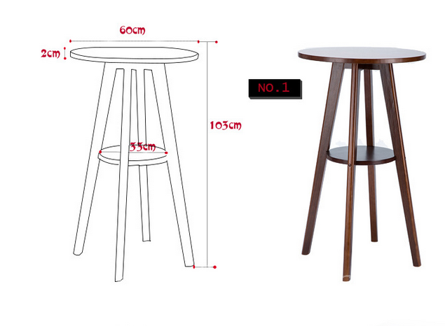 陳列品 $699 日式系列Bar枱*直徑60cm   (IS4607)