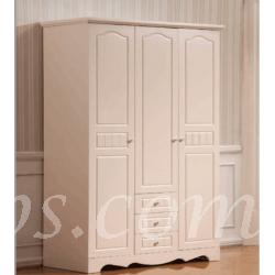 英倫典雅 3門衣櫃 125cm (IS4293)