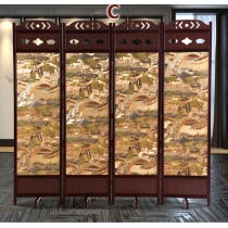 中式實木仿古屏風 風水屏風 (IS4691)