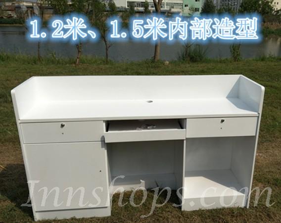 田園純白收銀櫃 收銀台 counter *4呎 / 5呎 (IS1464)