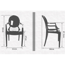 Designer Chair 有扶手(IS2175)