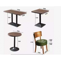 陳列品黃色仿皮面椅 $399 美式學校傢俱咖啡 餐椅 餐枱/桌 (IS2159)