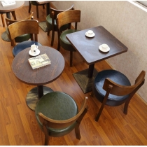 陳列品黃色仿皮面椅 $399 美式學校傢俱咖啡 餐椅 餐枱/桌 (IS2159)