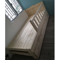 兒童皇國 *松木實木兒童 小朋友床 可訂做呎吋.子母床 (不包床褥)(IS5014)