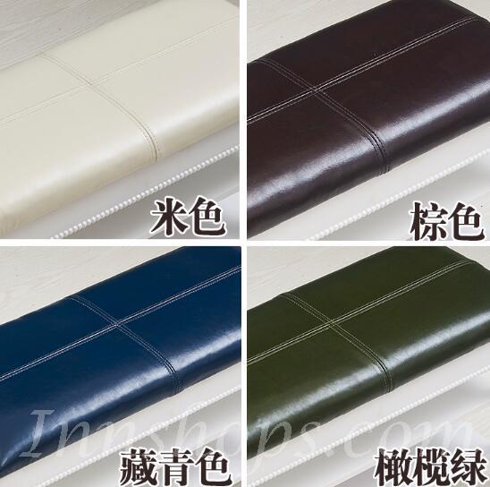 歐式實木揭蓋儲物真皮換鞋凳(IS2020)