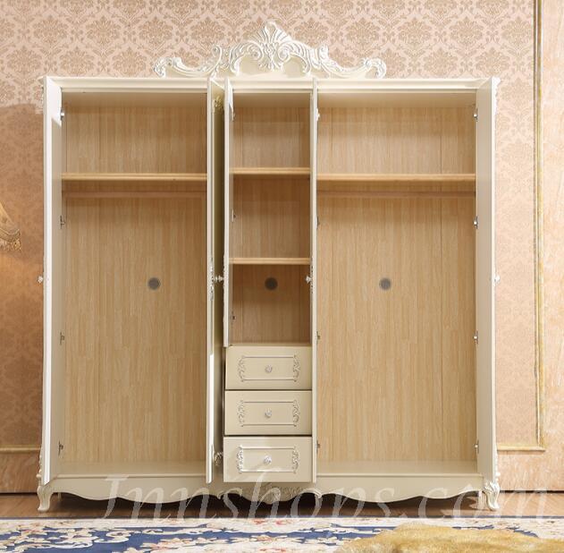 法式貴族實木系列 5門衣櫃 182cm/222cm (IS5064)