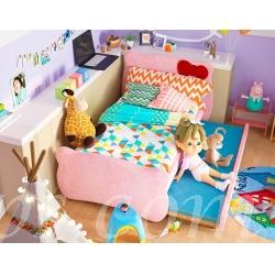 兒童皇國 粉紅Hello Kitty頭兒童床 小朋友床 5呎/6呎 (不包床褥)(IS5143)