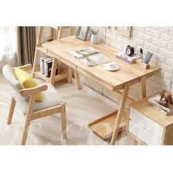陳列品—張80cm $899 日式實木橡木 書桌  (IS3097)