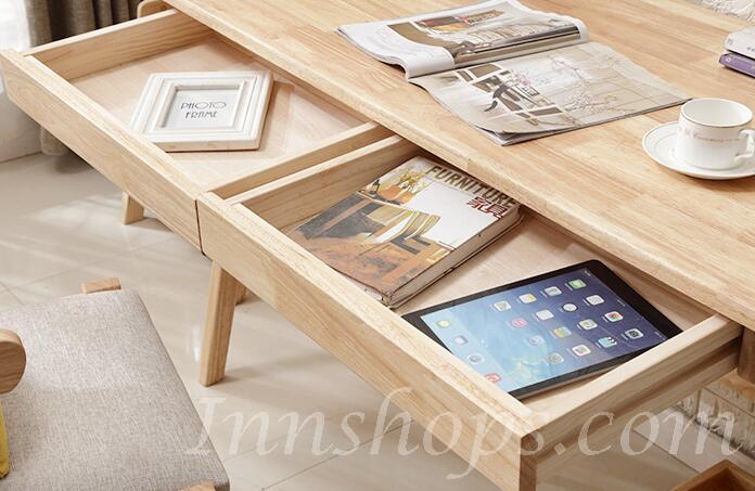 陳列品—張80cm $899 日式實木橡木 書桌  (IS3097)