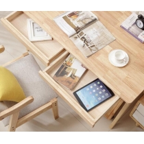 陳列品—張80cm $899 日式實木橡木 書桌  (IS3097)