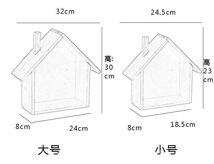 田園小屋掛壁飾 (IS5479)