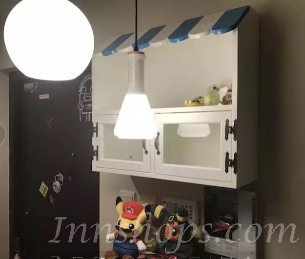 實木小屋掛牆架(IS5481)