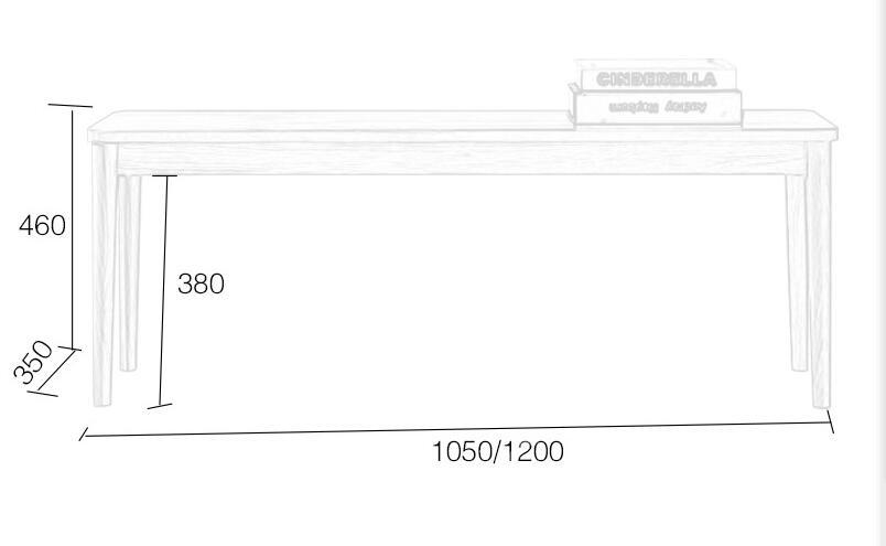 2款呎吋選擇: 105cm 或 120cm