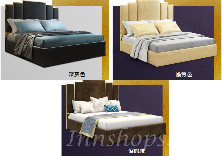 意式氣派系列 床*5呎/ 6呎 (不包床褥)(IS3800)