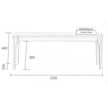 北歐系列 實木長凳 3呎5 / 4呎 (IS5779)
