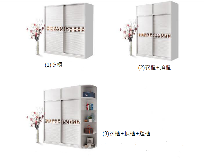 北歐摩登系列 衣櫃 140cm/160cm/180cm  (IS4531)
