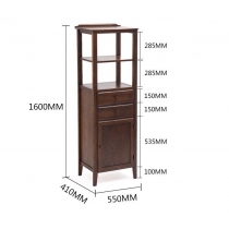 北歐實木系列 白橡木餐邊櫃*1呎10 (IS5895)