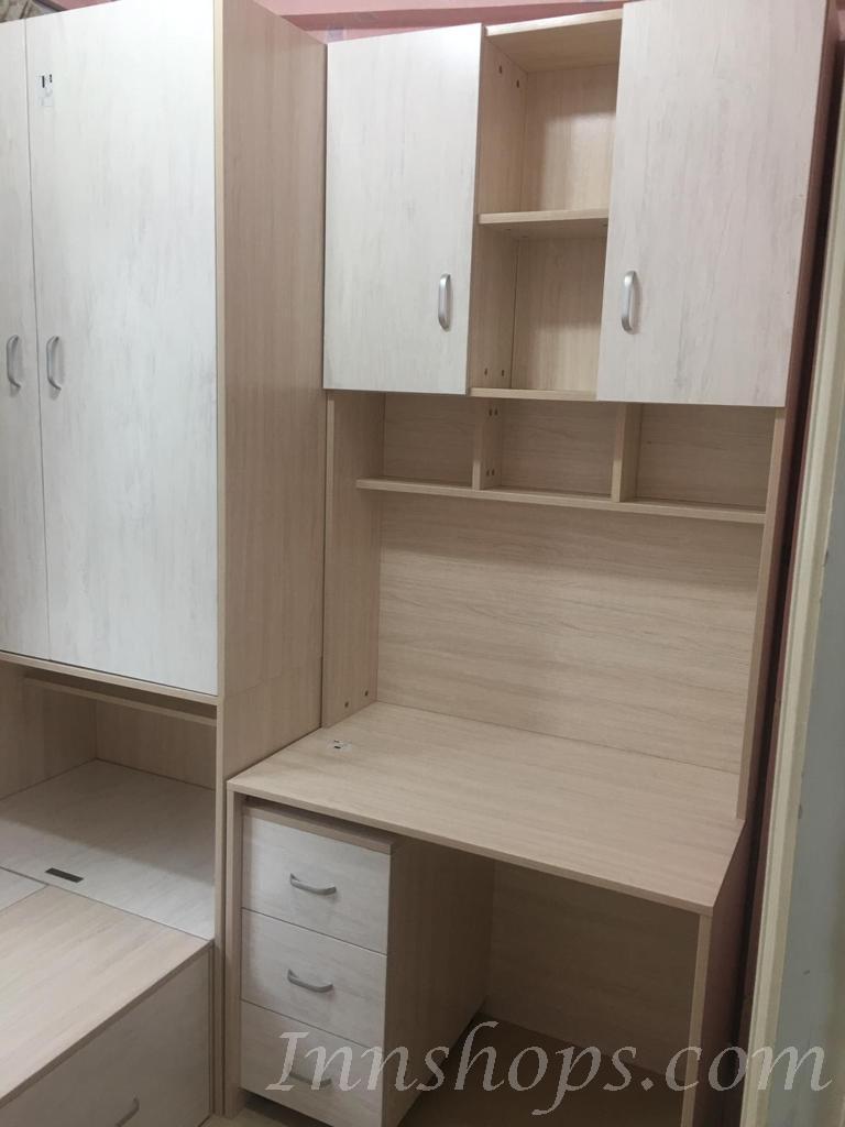訂做 衣櫃床+書枱*可訂造呎吋 (不包床褥)(IS6021)
