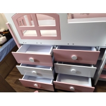兒童皇國 可愛小屋組合床 小朋友床*可訂做呎吋 (不包床褥)(IS4240)