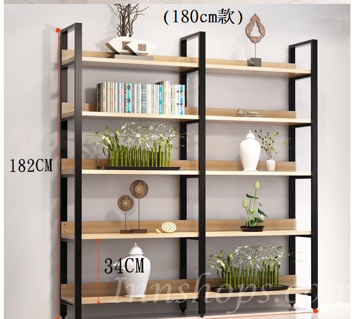 陳列品一個$499，全白色，W80*D30*H106CM書架 置物架 展示陳列架 屏風*可訂造呎吋 60cm/80cm/100/120cm (IS5457)