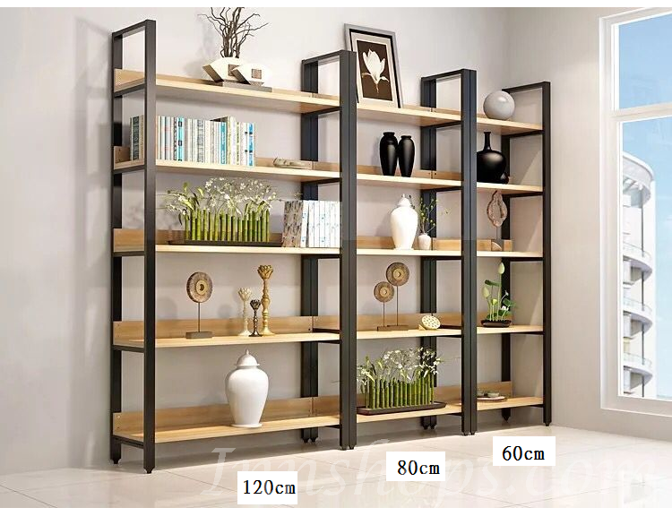 陳列品一個$499，全白色，W80*D30*H106CM書架 置物架 展示陳列架 屏風*可訂造呎吋 60cm/80cm/100/120cm (IS5457)