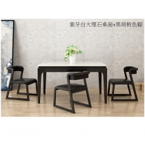 意式氣派糸列 大理石餐桌椅子 *4呎3/ 4呎7/ 5呎(IS5098)