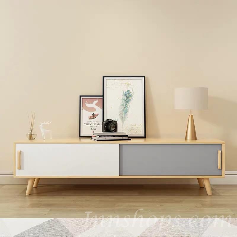 日式實木橡木 電視櫃組合 120cm/150cm/180cm (IS4368)