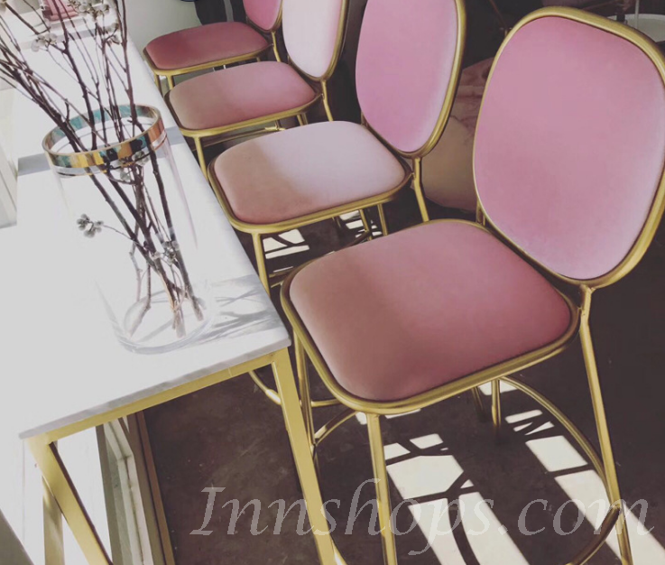 鐵藝系列 bar chair (IS4806)