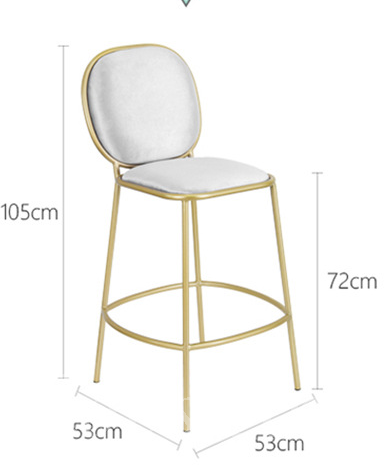 鐵藝系列 bar chair (IS4806)