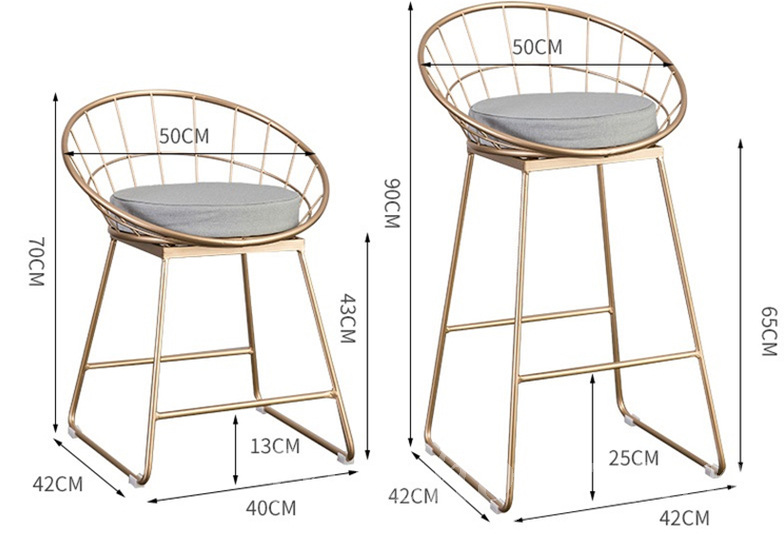 鐵藝系列 高腳bar枱 bar chair (IS4807)