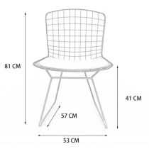 鐵藝系列 餐椅子 (IS0233)