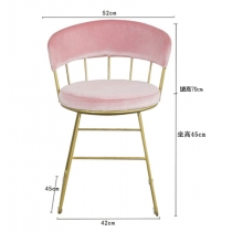 鐵藝系列 餐椅子美甲椅子 (IS0341)