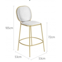 鐵藝系列 bar chair (IS4806)