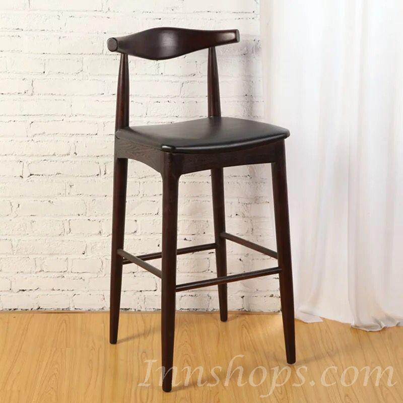 北歐實木白橡木系列 Bar chair*(IS6107)