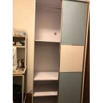 兒童皇國 米奇趟門衣櫃可訂做呎吋及顔色 120cm (IS0528)