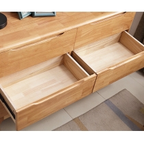 日式實木橡木 4/5斗櫃 *80cm (IS2317)