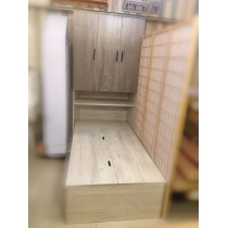 訂造3'x6'衣櫃床+3櫃桶 *自訂呎吋(不包床褥) (IS6198)