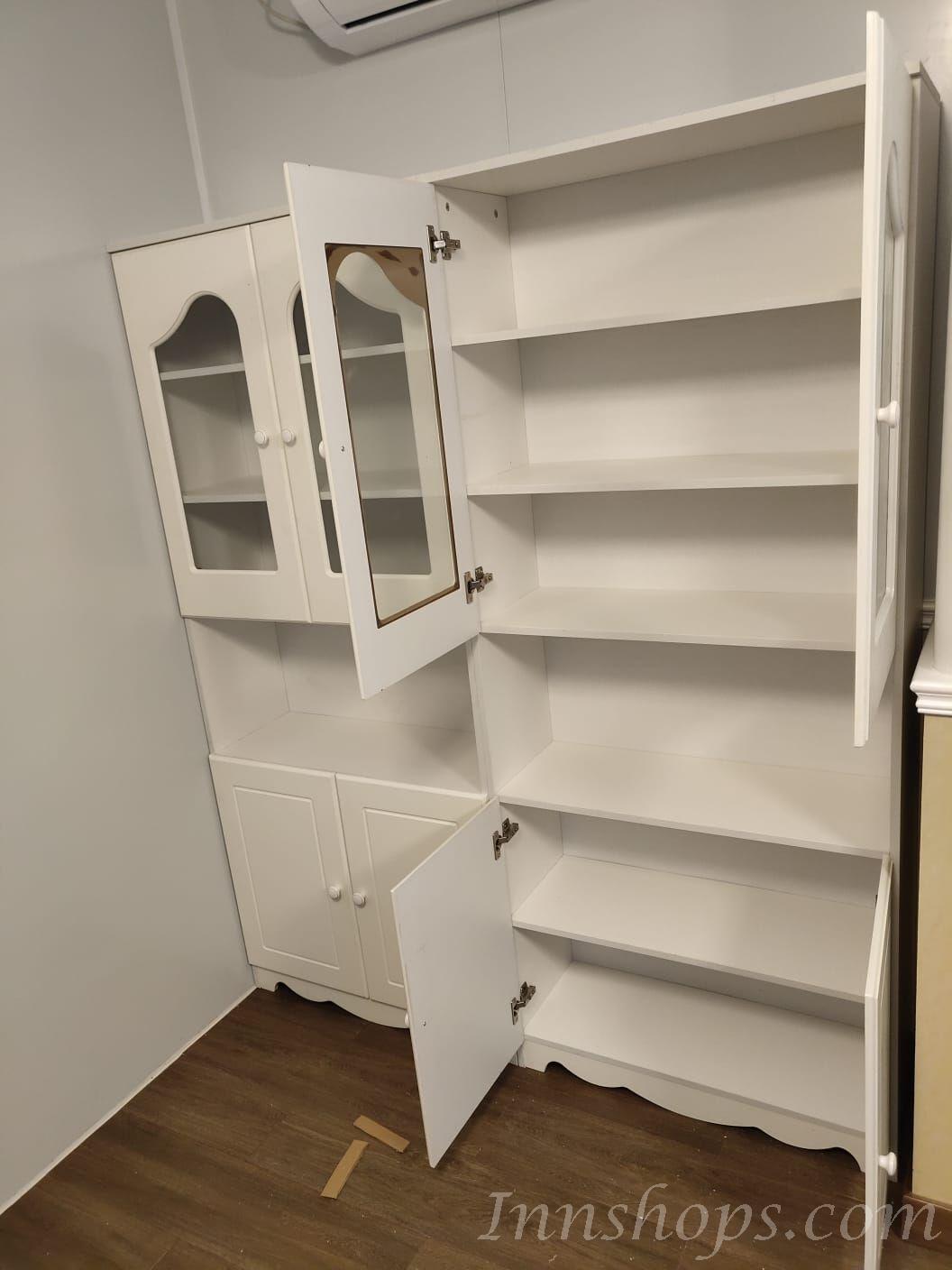 田園純白書櫃 80cm/120cm (IS5640)