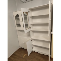 田園純白書櫃 80cm/120cm (IS5640)