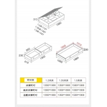 兒童皇國 全實木粉紅色衣櫃床 4呎/4呎半/5呎(不包床褥) (IS6235)