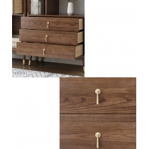 北歐實木系列 白蠟木書櫃 60cm (IS6239)