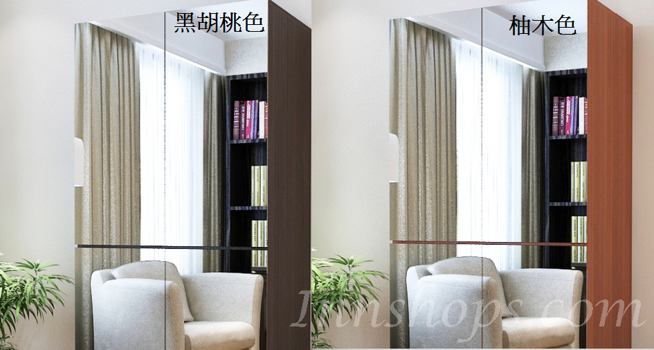 時尚系列 鏡款鞋櫃*60/70/75/80/95cm (IS0282)