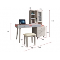 新北歐格調系列 書枱&梳妝台 120cm-150cm (IS5787)