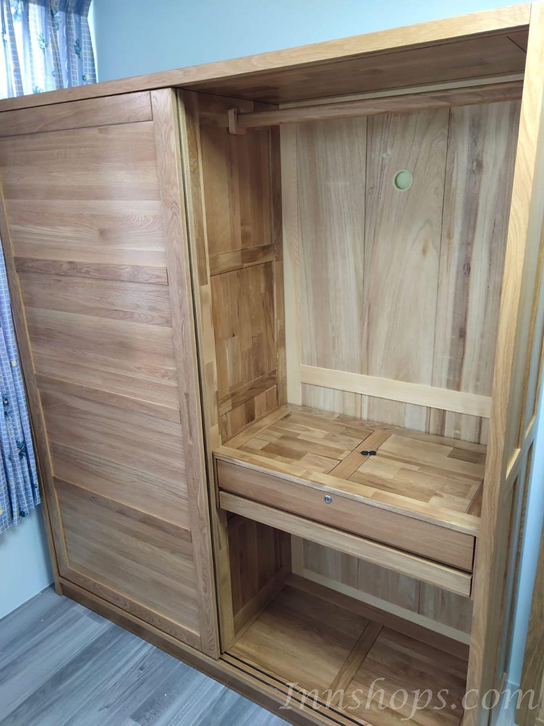 北歐系列 實木衣櫃 180cm (IS5769)