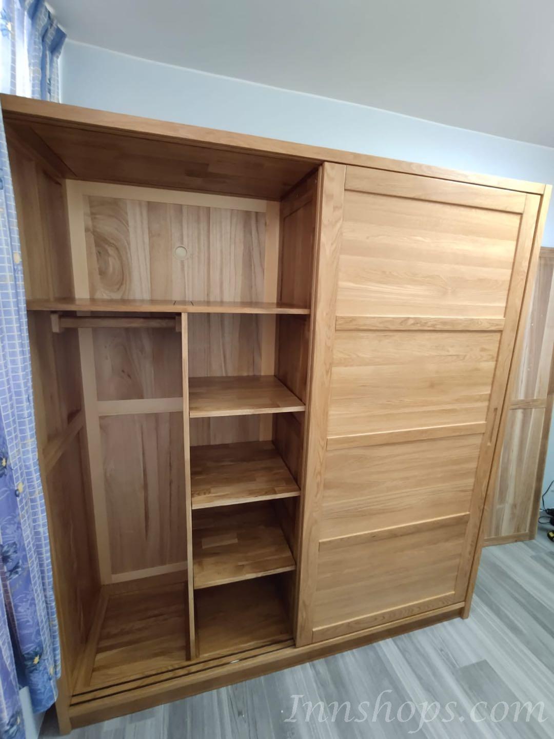 北歐系列 實木衣櫃 180cm (IS5769)
